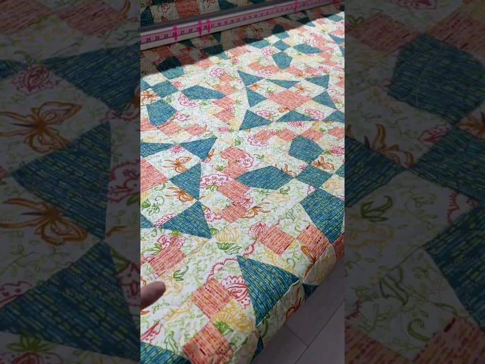 Kate’s quilt - Longarm quilted by Maynard Longarm Quilting