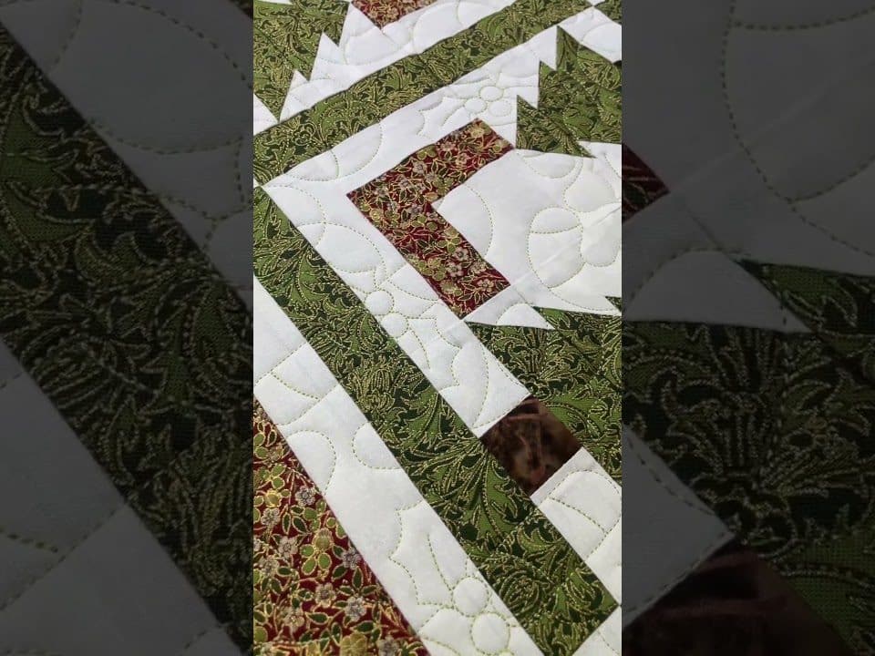 JoAnn’s Table Runner - Longarm quilted by Maynard Longarm Quilting