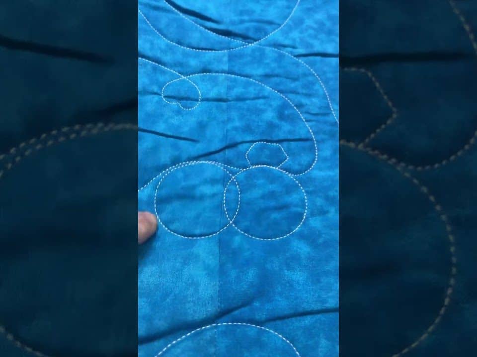 Brenda’s Wedding Signature quilt - Longarm quilted by Maynard Longarm Quilting
