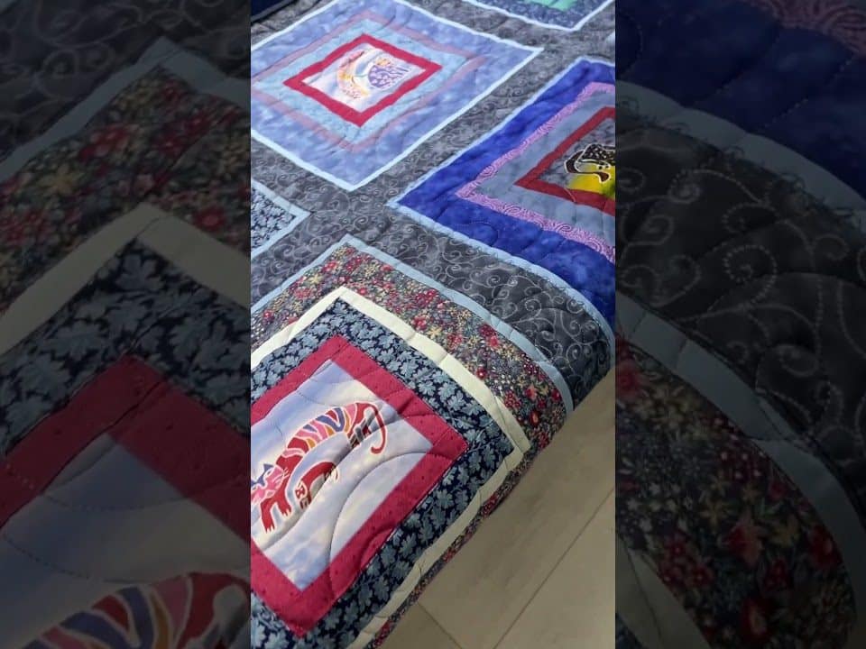Gail’s “Kitty Cat” Quilt - Longarm quilted by Maynard Longarm Quilting