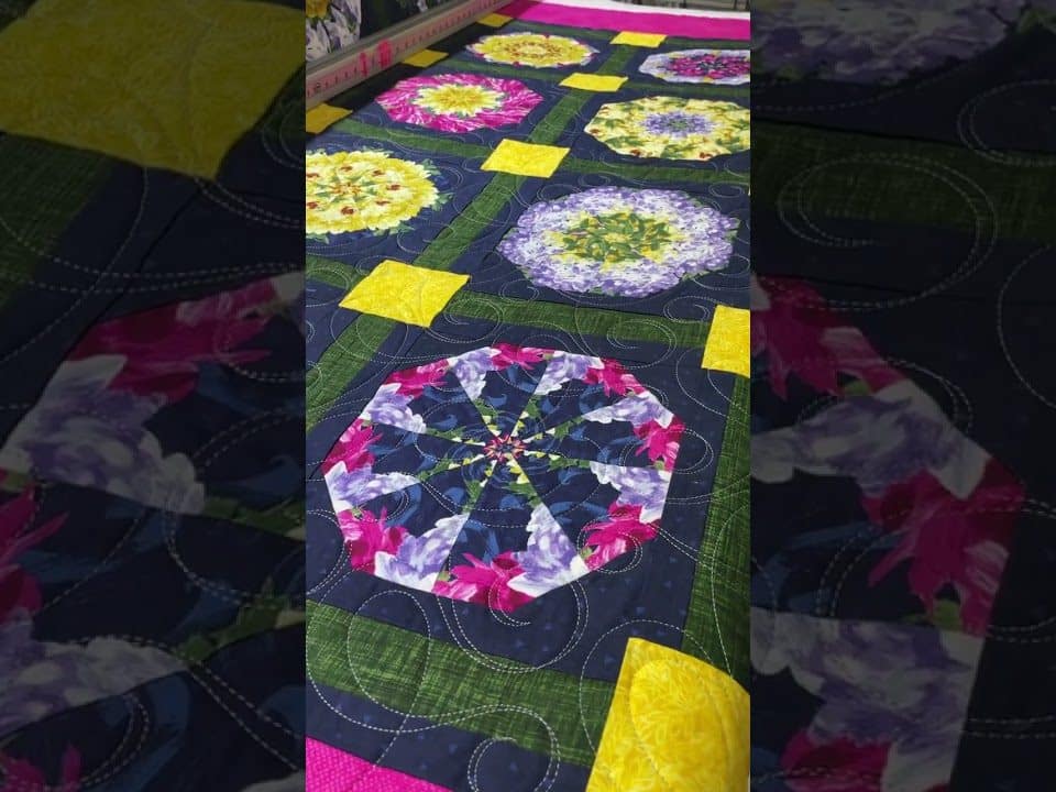 Bette D’s quilt - Longarm quilted by Maynard Longarm Quilting