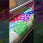 Vicki’s “Nebula with Tula Pink fabrics” - Longarm quilted by Maynard Longarm Quilting