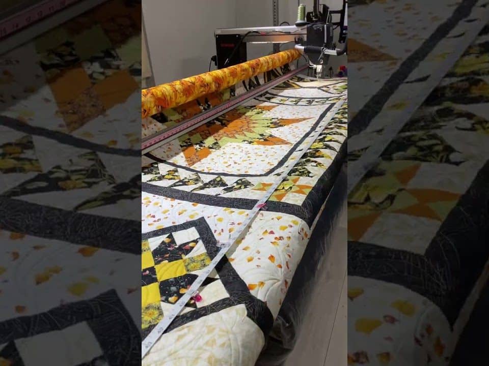 Kate’s “Natural Beauty” - Longarm quilted by Maynard Longarm Quilting