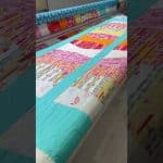 Donna’s “Tumbler” quilt - Longarm quilted by Maynard Longarm Quilting