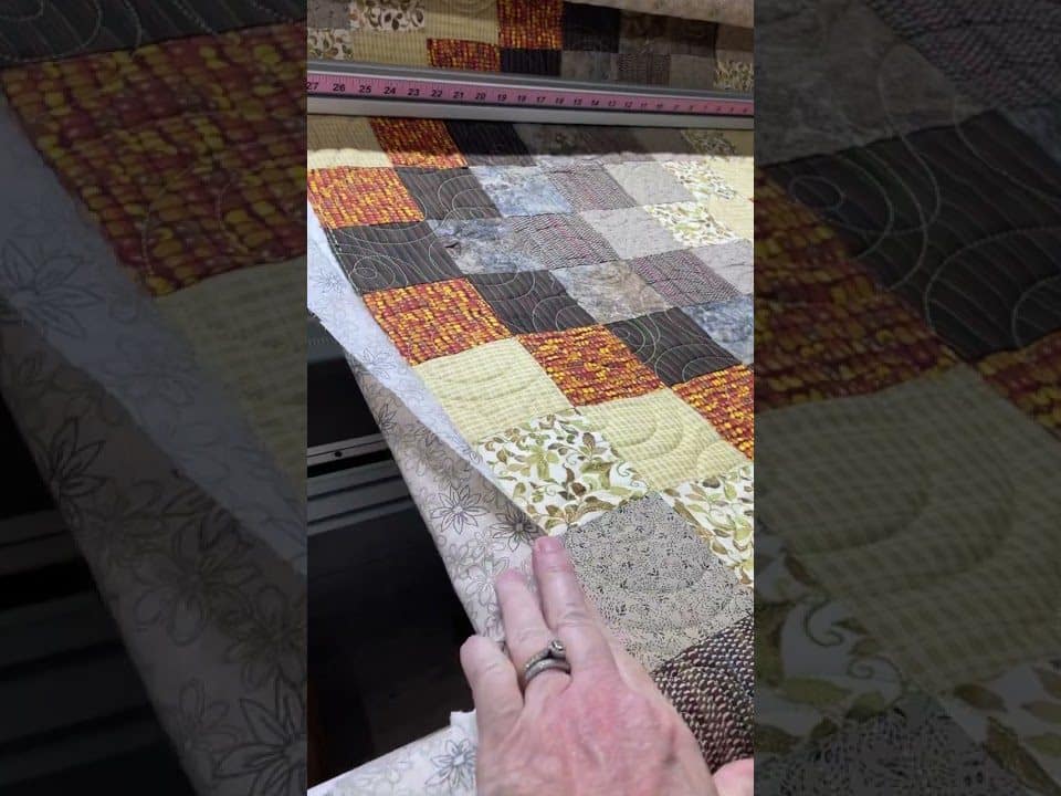 Ruth’s “Trip Around the World” - Longarm quilted by Maynard Longarm Quilting