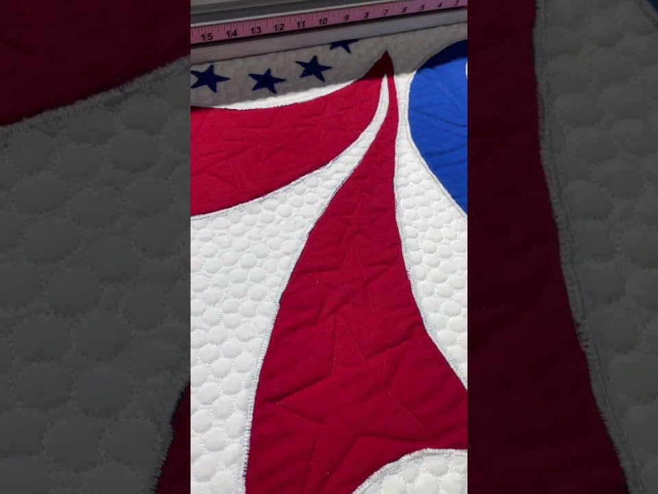 Judy’s “76er’s” quilt - Longarm quilted by Maynard Longarm Quilting