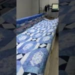 Justine’s “Lanterns” quilt - Longarm quilted by Maynard Longarm Quilting