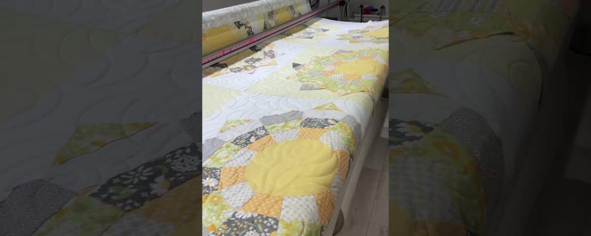 Marie’s “Dresden” quilt - Longarm quilted by Maynard Longarm Quilting