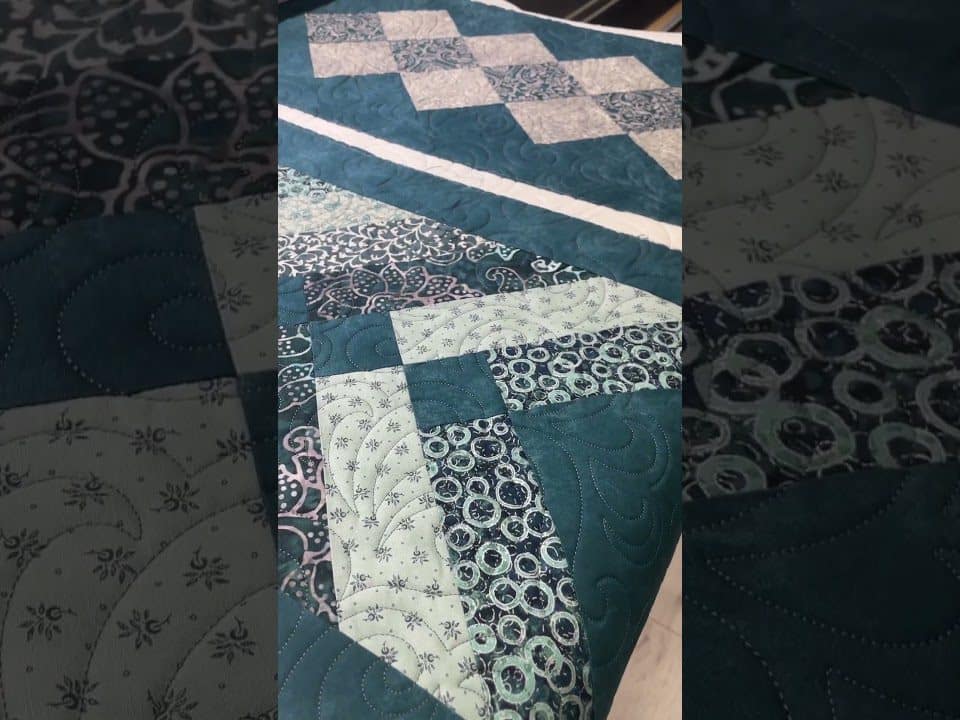 Elaine’s “Table Runners” - Longarm quilted by Maynard Longarm Quilting