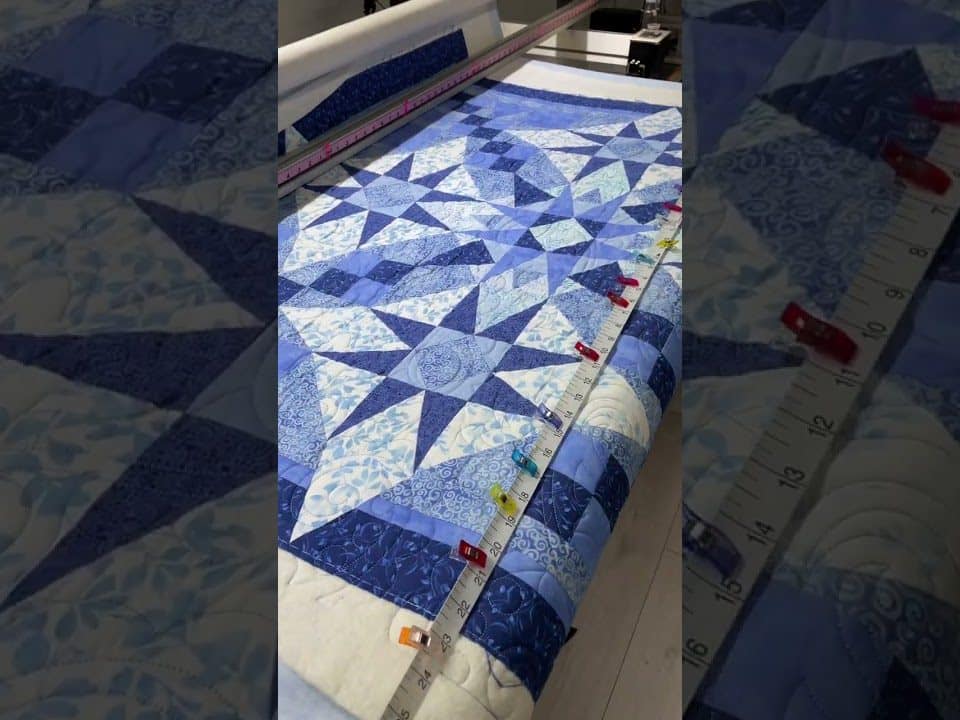 Kathy’s “Mystery” quilt - Longarm quilted by Maynard Longarm Quilting