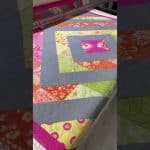 Karen’s 1/2 Sq Triangle quilt - Longarm quilted by Maynard Longarm Quilting