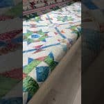Sue’s “Jason Yenter” Mystery quilt - Longarm quilted by Maynard Longarm Quilting