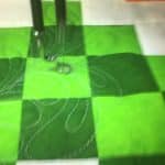 More “Free-motion Feathers” - Longarm quilted by Maynard Longarm Quilting