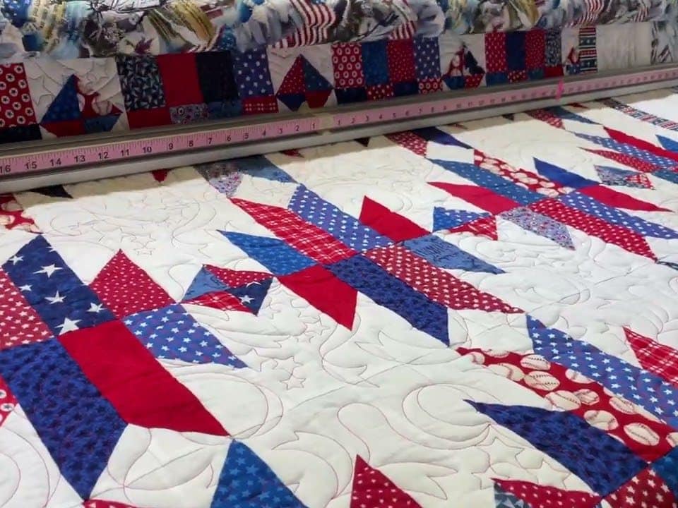QOV for Leo - Longarm quilted by Maynard Longarm Quilting