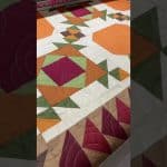 Vicki’s “Acorn & Leaves” quilt - Longarm quilted by Maynard Longarm Quilting