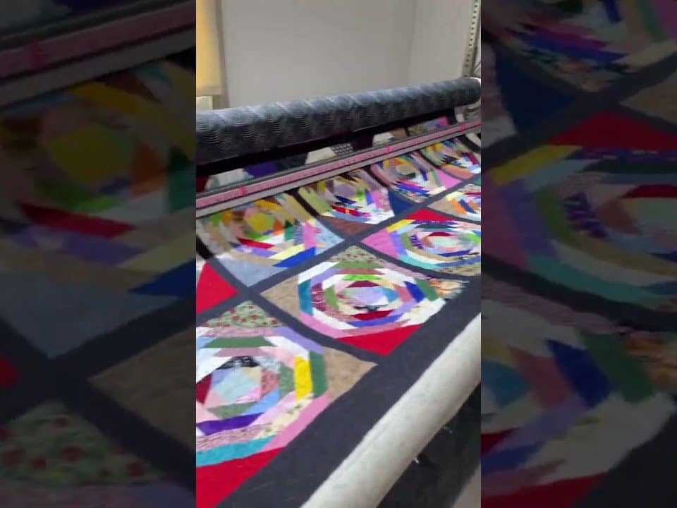 Leslie’s “Pineapple Salsa” quilt - Longarm quilted by Maynard Longarm Quilting