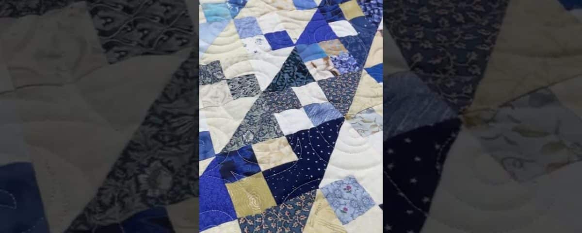 Carol’s “Blue Ridge Beauty” quilt!! - Longarm quilted by Maynard Longarm Quilting