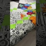 Beckie’s “Obsession” quilt - Longarm quilted by Maynard Longarm Quilting