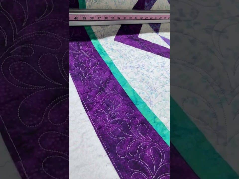 Thea’s “Mystery Quilt” thru our Red Rose Quilt Guild - Longarm quilted by Maynard Longarm Quilting