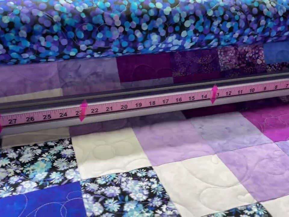 Cheryl’s “Around The World” quilt - Longarm quilted by Maynard Longarm Quilting