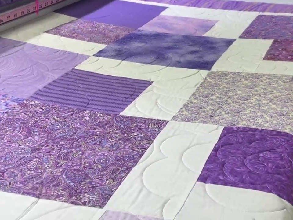Carole’s “Gabby’s Graduation” Quilt - Longarm quilted by Maynard Longarm Quilting