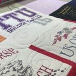 Karen’s “Double T-shirt” Quilt - Longarm quilted by Maynard Longarm Quilting