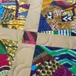 Rose’s “Crazy On Point” quilt - Longarm quilted by Maynard Longarm Quilting