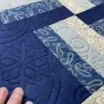 Susan’s “Snowglobe” quilt - Longarm quilted by Maynard Longarm Quilting