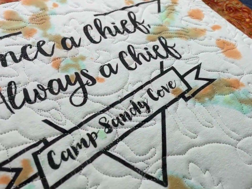Chris’s “T-Shirt” Quilt - Longarm quilted by Maynard Longarm Quilting