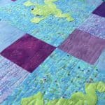 Barbara’s “Frog Pond” quilt - Longarm quilted by Maynard Longarm Quilting