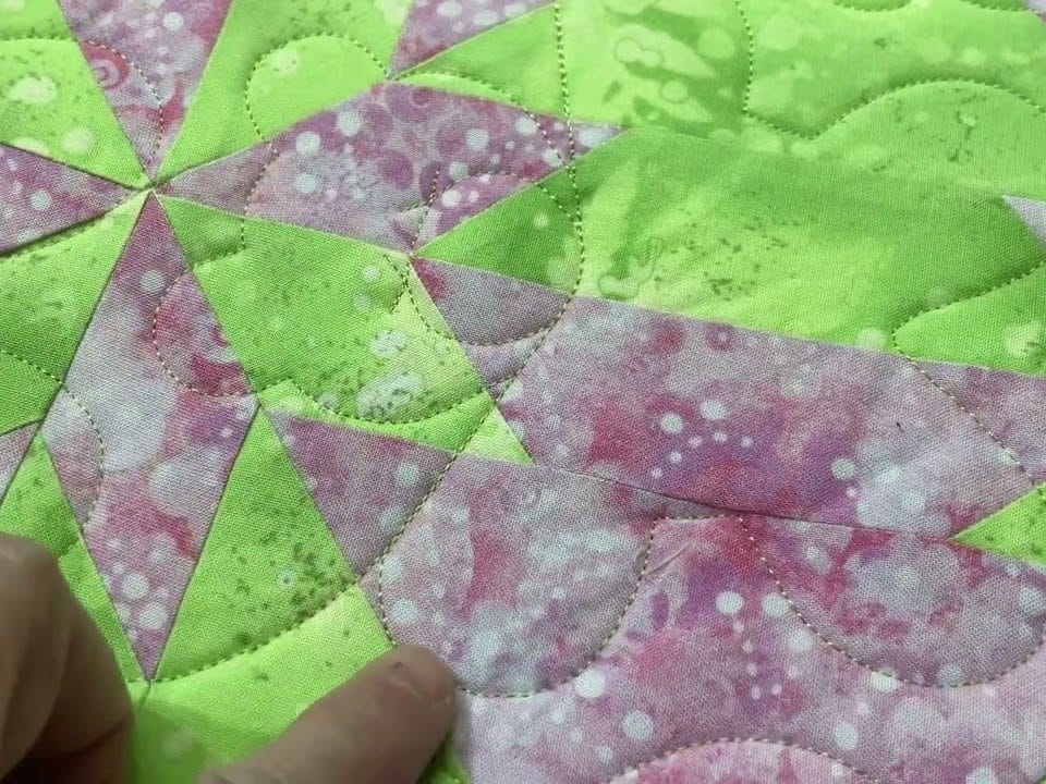 Barbara’s “TWO Mini Quilts” - Longarm quilted by Maynard Longarm Quilting
