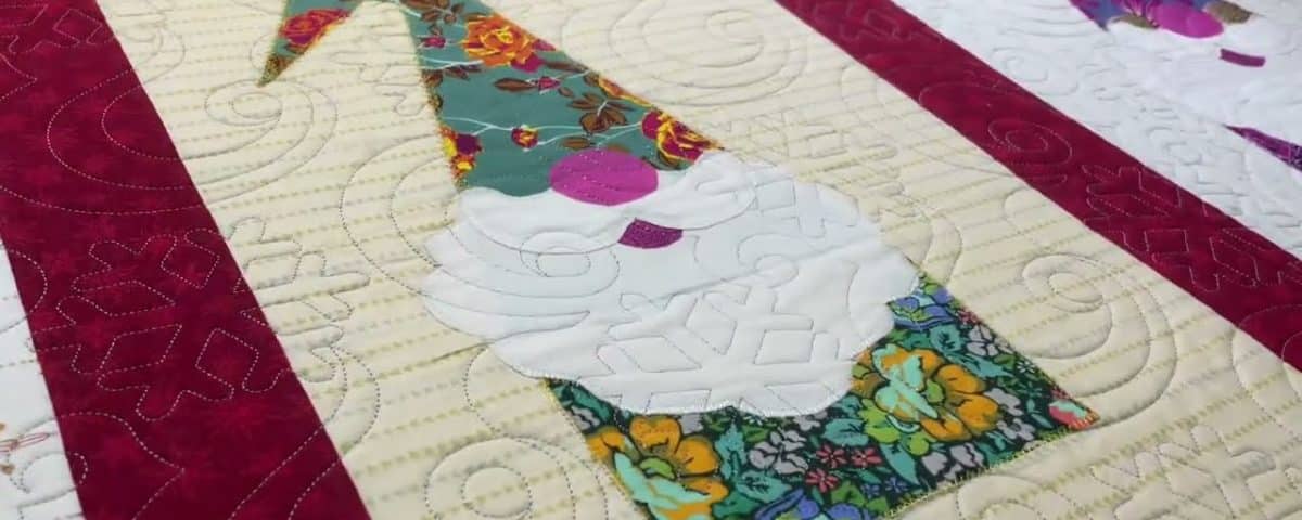 Debby’s “Gnome” Quilt - Longarm quilted by Maynard Longarm Quilting