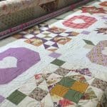 Susan’s “Apple-Heart” quilt - Longarm quilted by Maynard Longarm Quilting