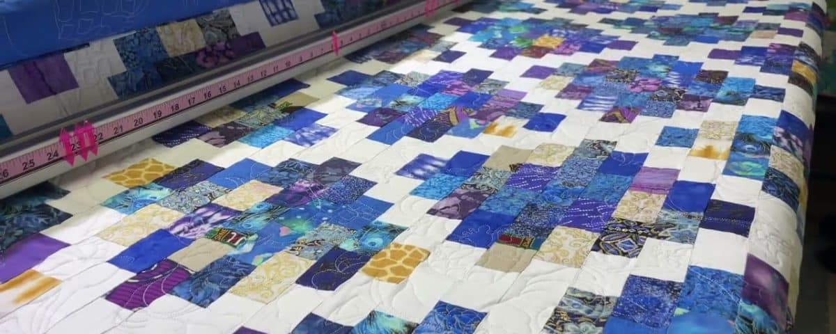 Barbara’s “Inman Park” quilt - Longarm quilted by Maynard Longarm Quilting