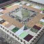 Eileen’s “Round Robin” quilt - Longarm quilted by Maynard Longarm Quilting