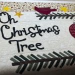 Brenda’s “Oh Christmas Tree” quilt - Longarm quilted by Maynard Longarm Quilting