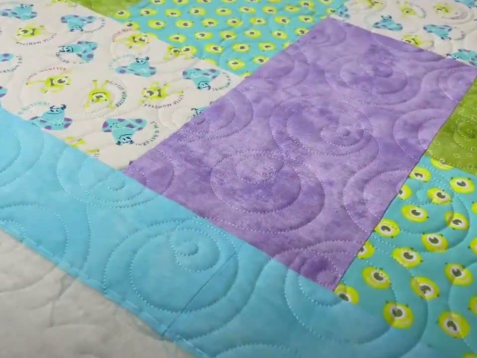The Maynard’s “Baby Shower” quilt - Longarm quilted by Maynard Longarm Quilting