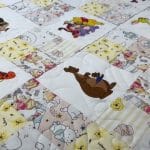 Thea’s “Baby Pooh” quilt - Longarm quilted by Maynard Longarm Quilting
