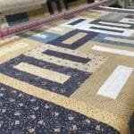 Edie’s “Snowman” quilt - Longarm quilted by Maynard Longarm Quilting
