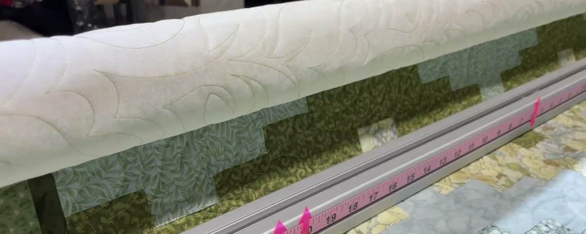 Cara’s “Stair-Steps” quilt - Longarm quilted by Maynard Longarm Quilting