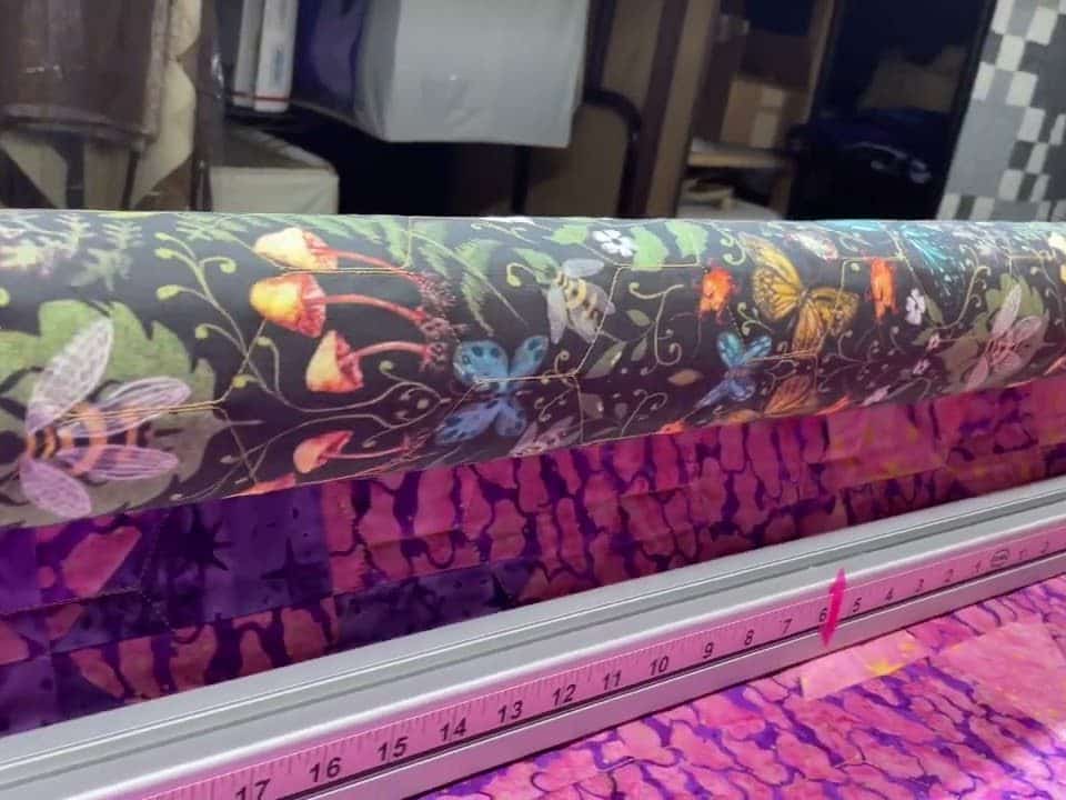 Karen’s “From Dusk to Dawn” quilt - Longarm quilted by Maynard Longarm Quilting