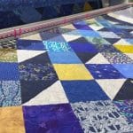 Donna’s “Simply Serene” quilt - Longarm quilted by Maynard Longarm Quilting