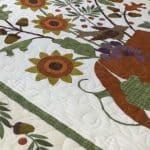 Vicki’s “Autumn Flannel” quilt panel - Longarm quilted by Maynard Longarm Quilting