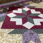 Kay’s “Patriots & Petticoats” BOM quilt - Longarm quilted by Maynard Longarm Quilting