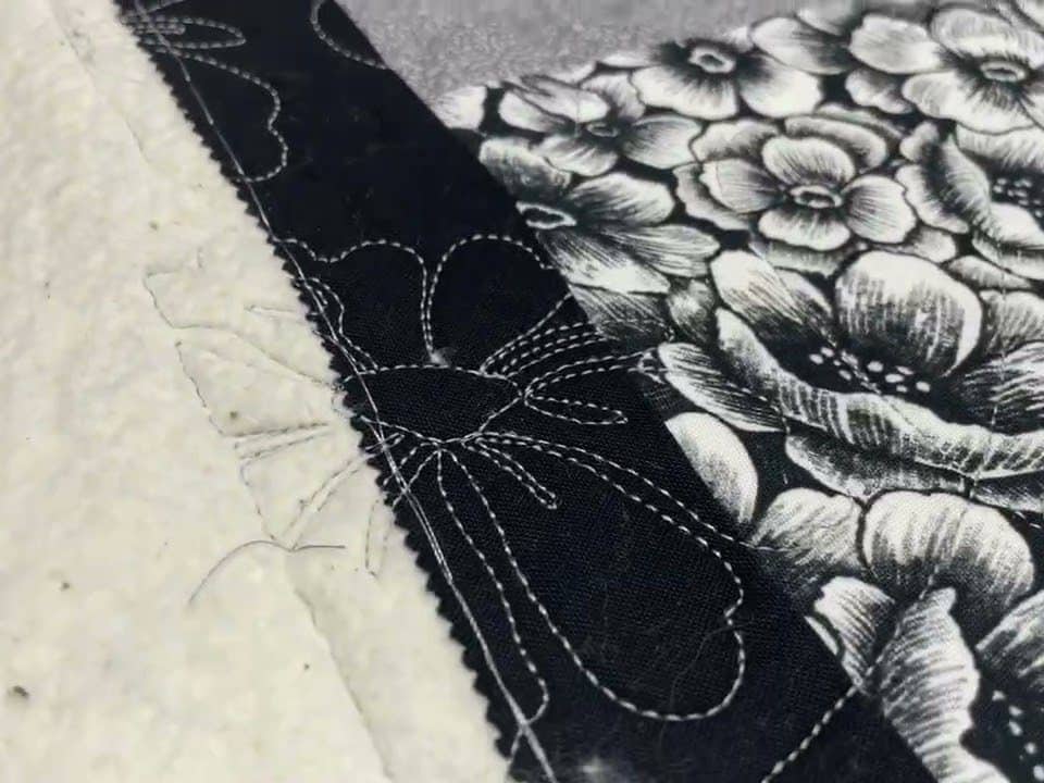 Barb’s “B&W” quilts - Longarm quilted by Maynard Longarm Quilting