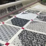 Barb’s “B&W” quilt - Longarm quilted by Maynard Longarm Quilting
