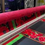 Carol B’s “Poppies” quilt - Longarm quilted by Maynard Longarm Quilting