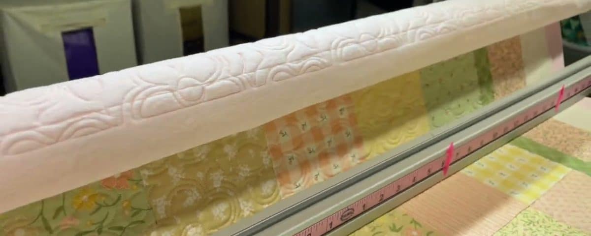 Karen’s “Baby” quilt - Longarm quilted by Maynard Longarm Quilting