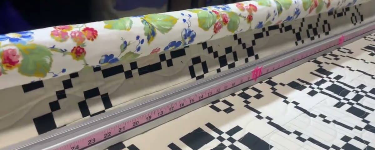 Leslie’s “Coverlet” Wallhanging - Longarm quilted by Maynard Longarm Quilting