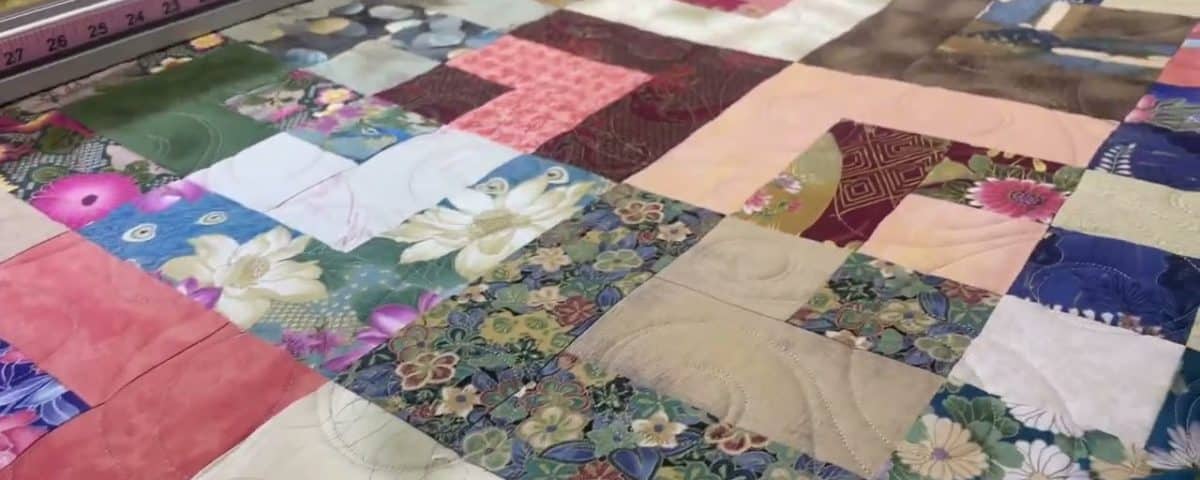 Cathy’s “Bento Box” quilt - Longarm quilted by Maynard Longarm Quilting